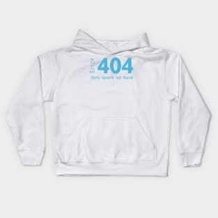 Spoons not found Kids Hoodie